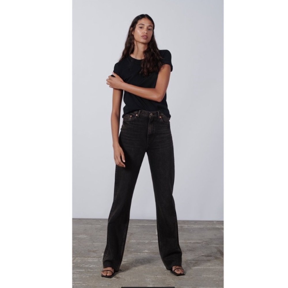 Zara the 90's full length jeans black